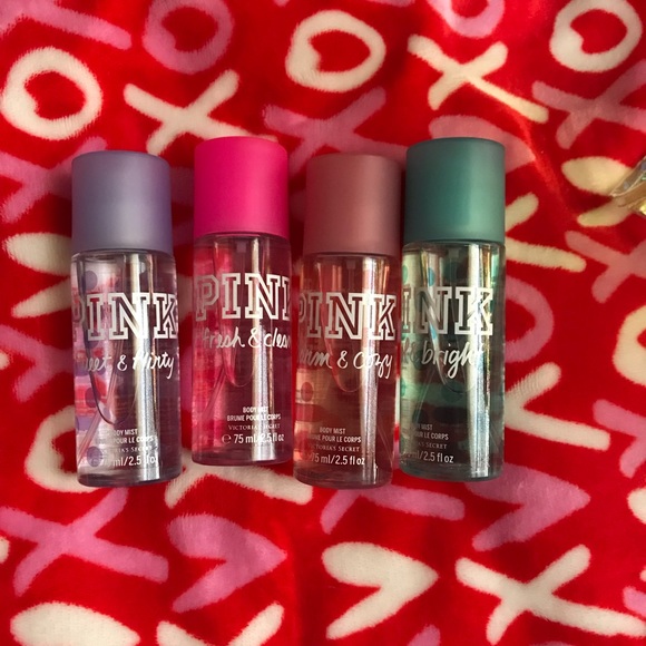 Full set pink body spray - Picture 2 of 3